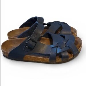 Birkenstock Navy Blue Women's Sandals Barely Worn